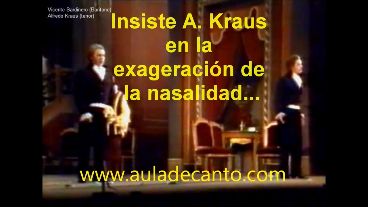 ALFREDO KRAUS HABLA SOBRE SUS CLASES CON EL MTRO. VALENCIANO FRANCISCO